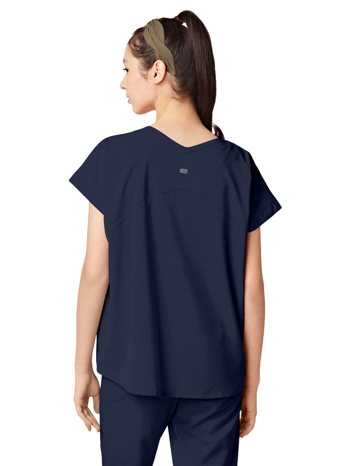 Parkley ABC - Women's Oversized Two-Pocket Dolman REMY V-Neck Top 15
