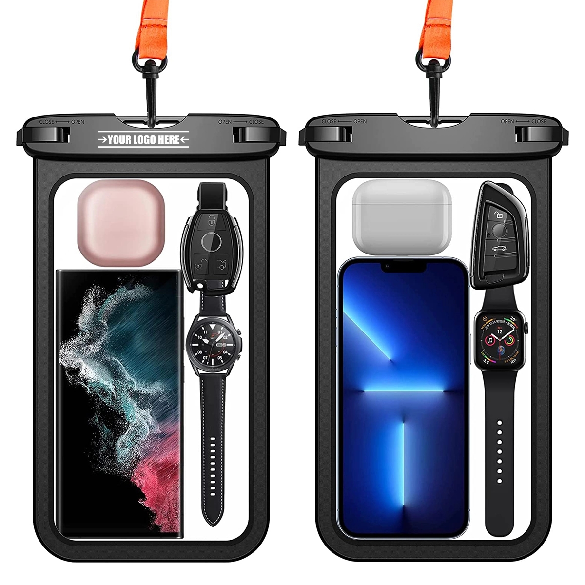 Large Waterproof Phone Pouch Case Bag 2
