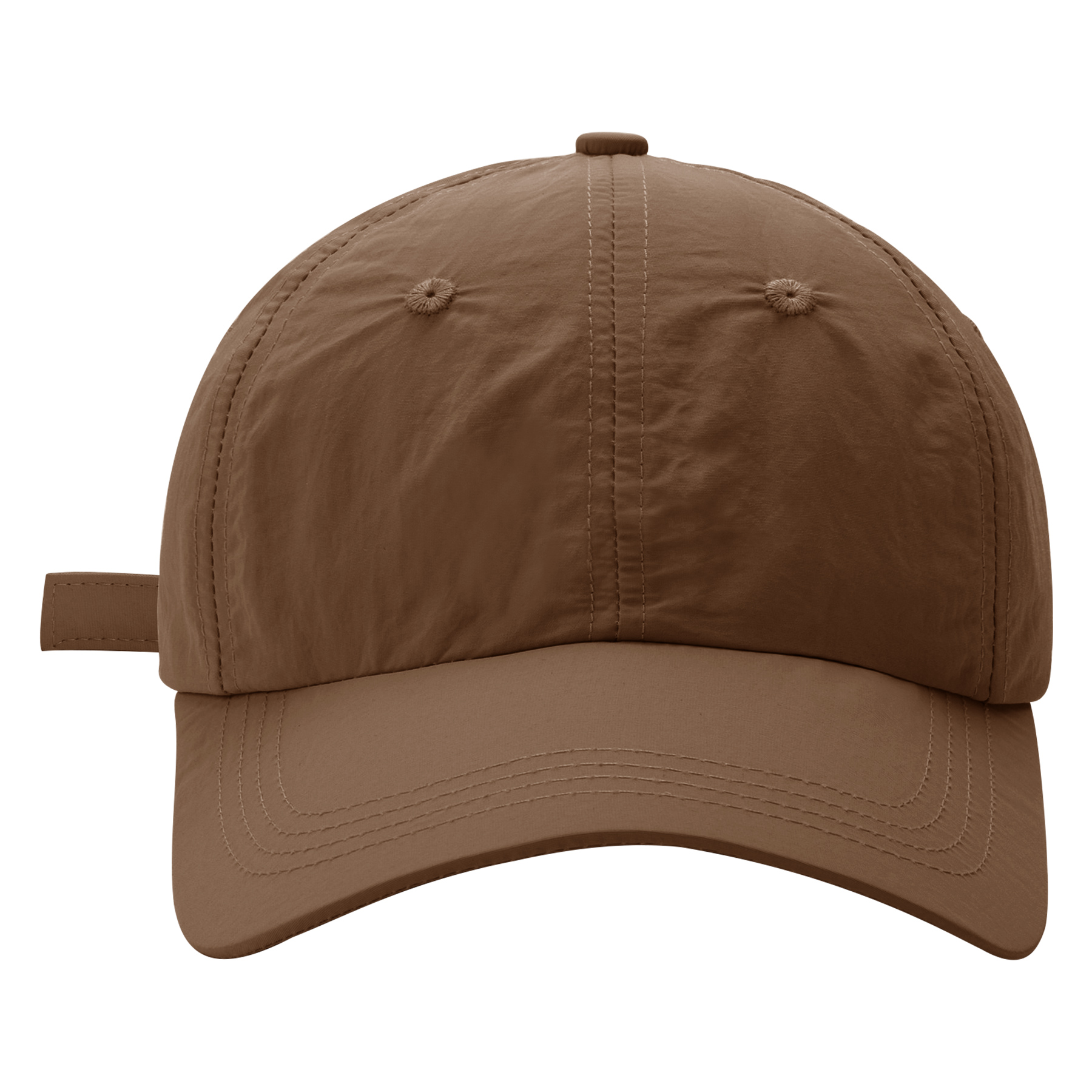 Outdoor Six-Panel Polyester Quick-Drying Embroidery Baseball Caps With Metal Closure 6