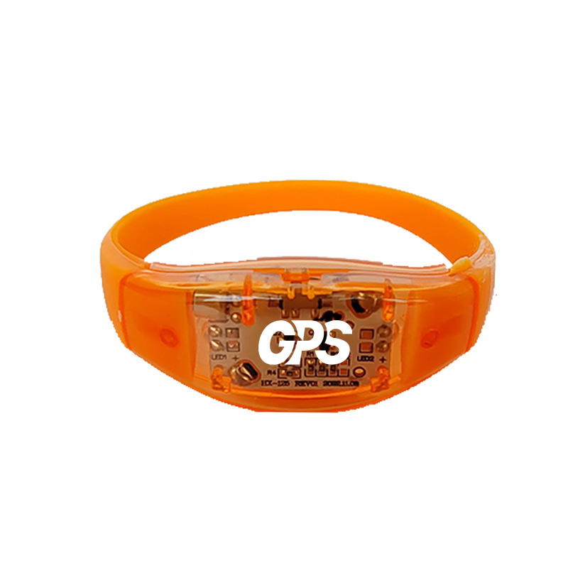 3 " Sound Control Led Glow Flashing Bracelet 1