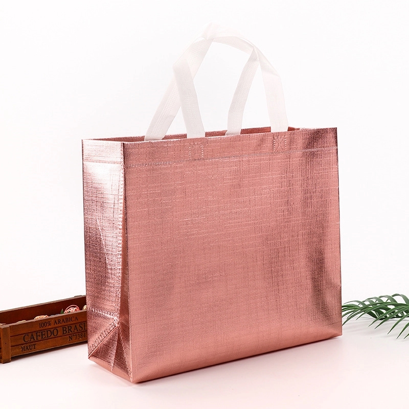 Custom Laser aluminized shopping Bags 3