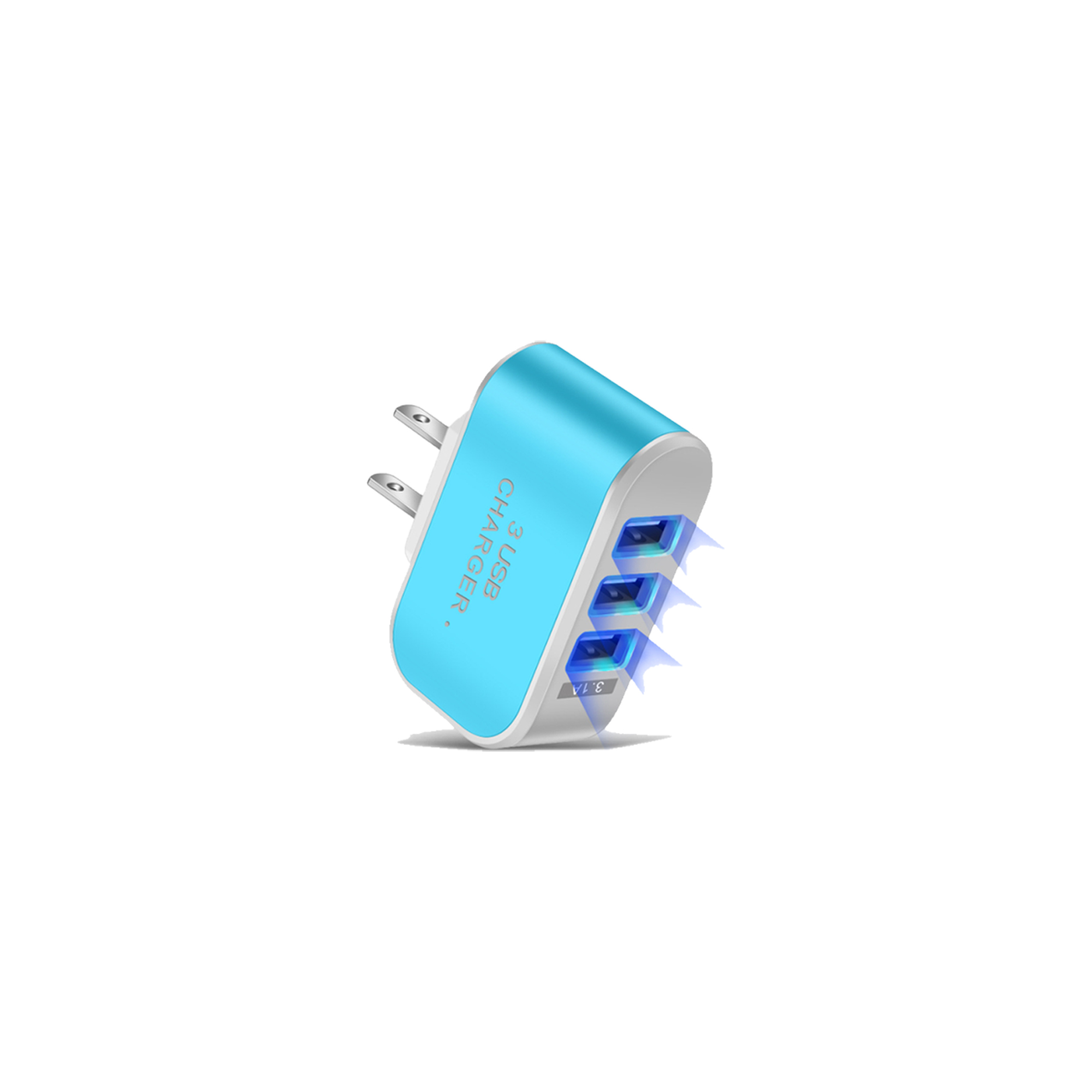 3 USB Led Luminous Charger 4