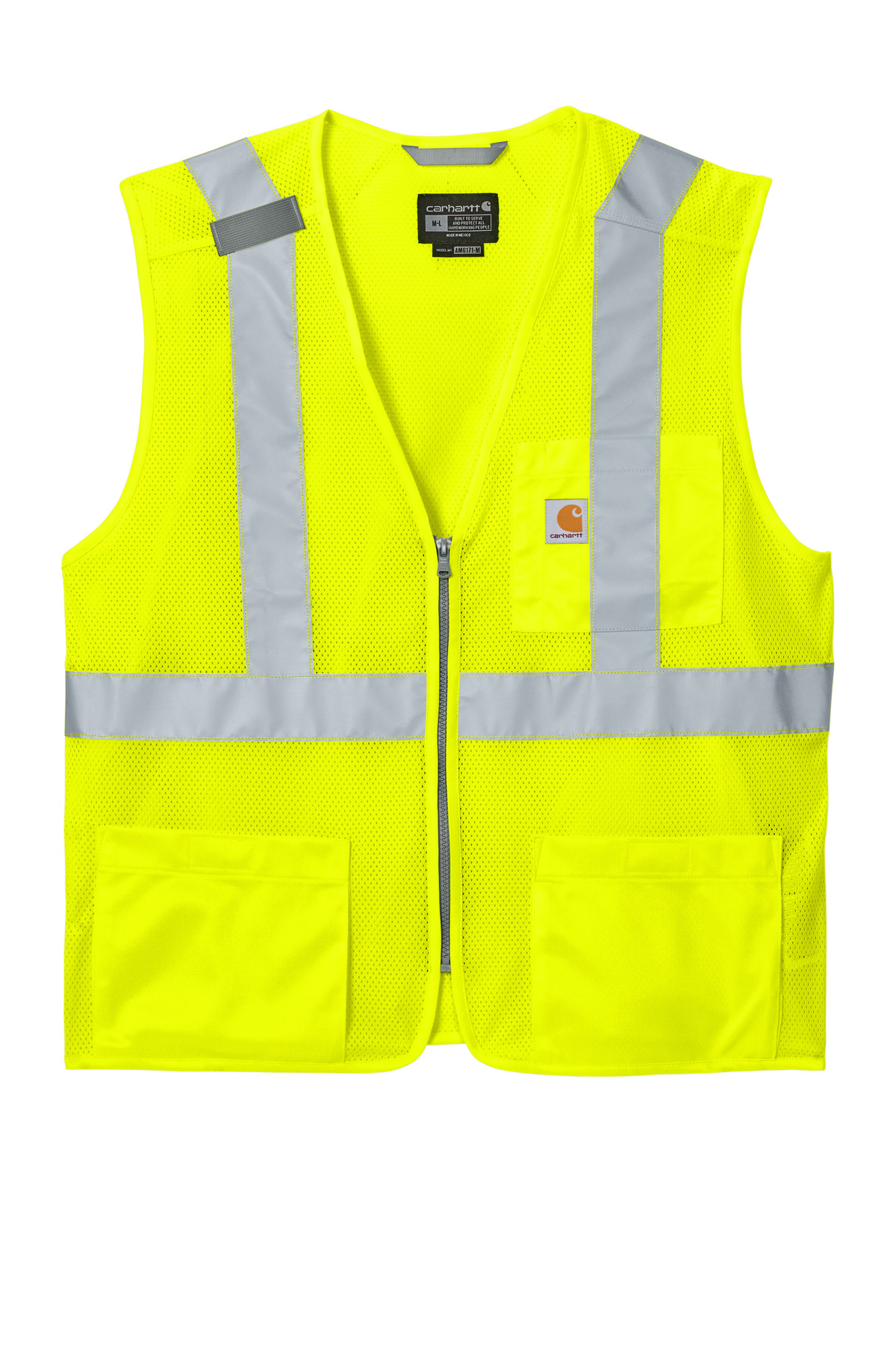Carhartt ANSI Class 2 Mesh Zip-Front Vest CT106171 7