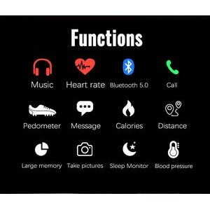 Smart Sports Music Watch 6