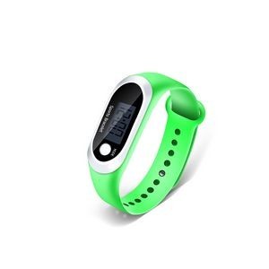 Sports Bracelet Watch With Pedometer Digital Display And Adjustable Band 1