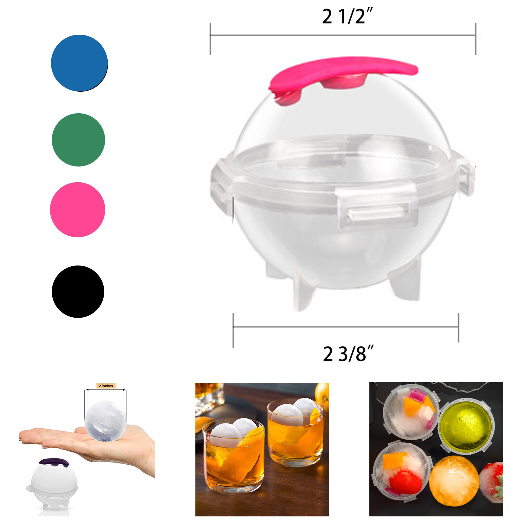 Whiskey Ice Ball Mold 1