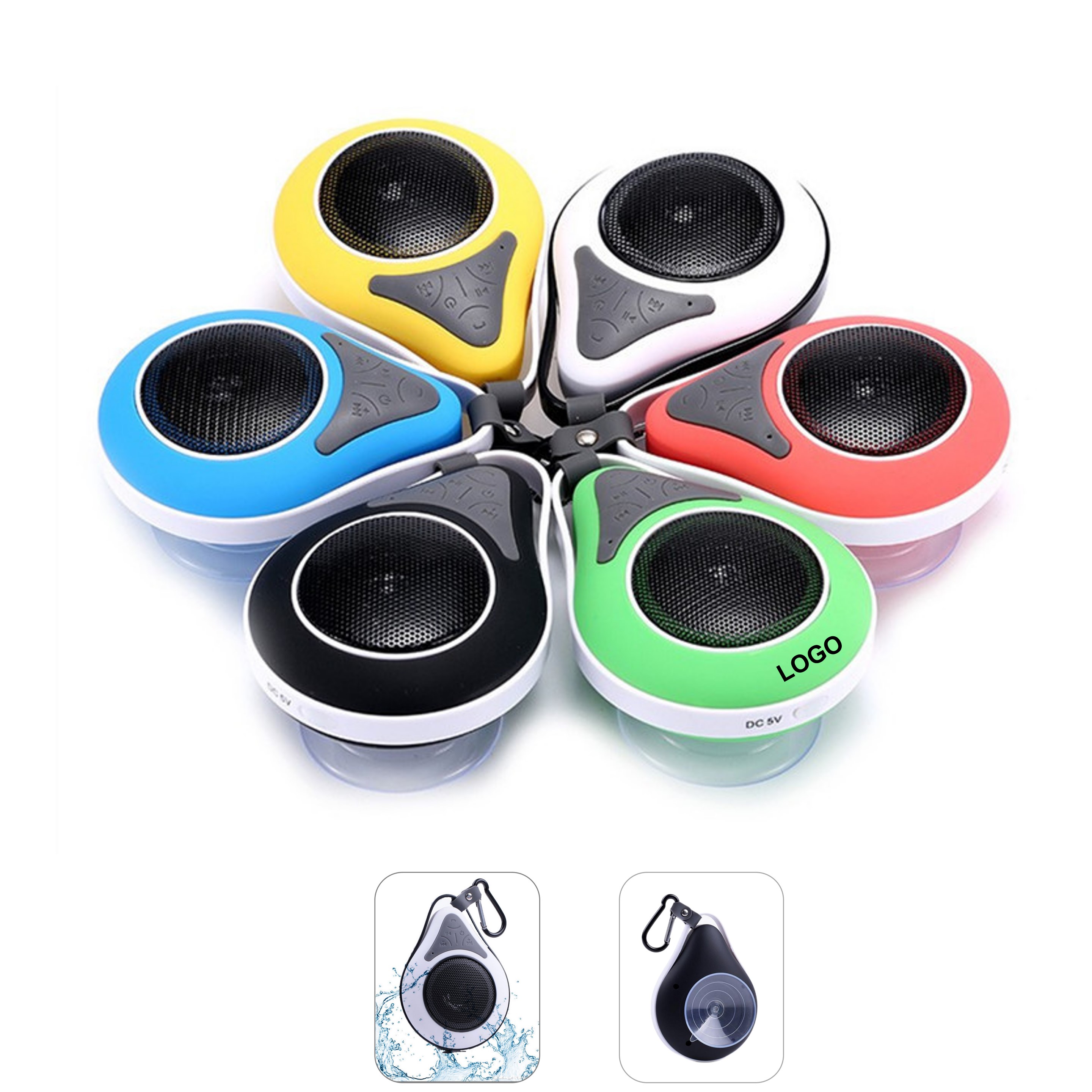 Wireless Speaker with Sucker (direct import) 5