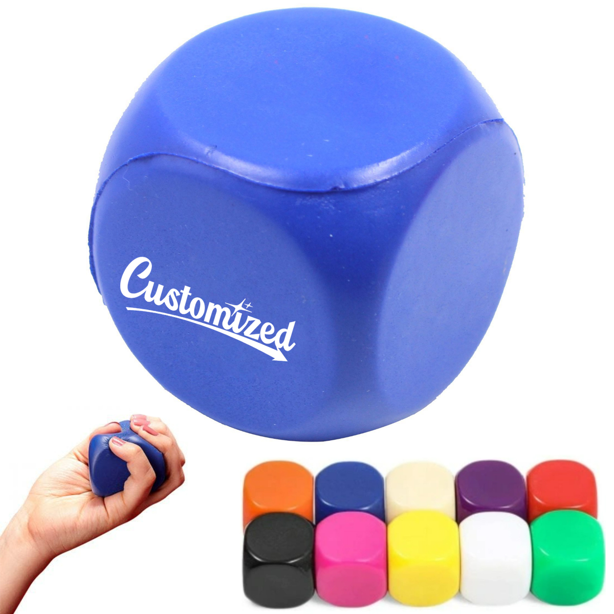 PU Stress Dice Squeeze Toy 4