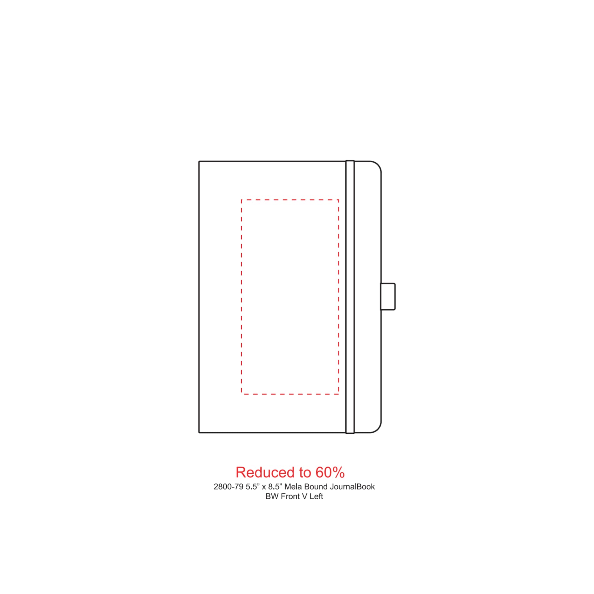FSC® Mix 5.5” x 8.5” Mela Bound Journal 117