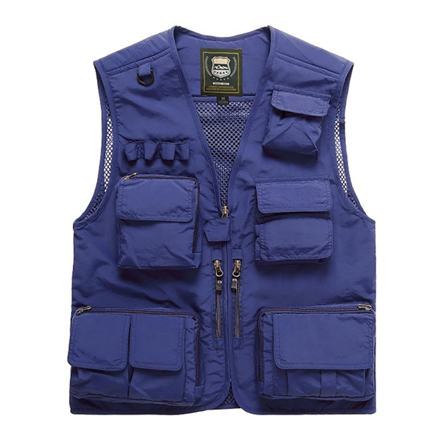 Men's casual outdoor detachable mesh quick-drying vest 9