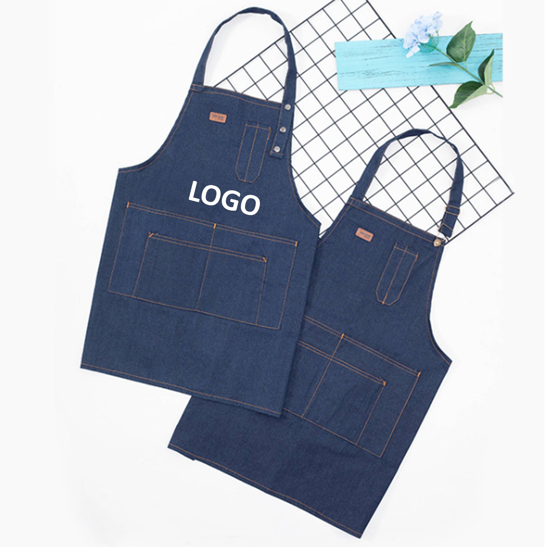 Denim Work Aprons 4