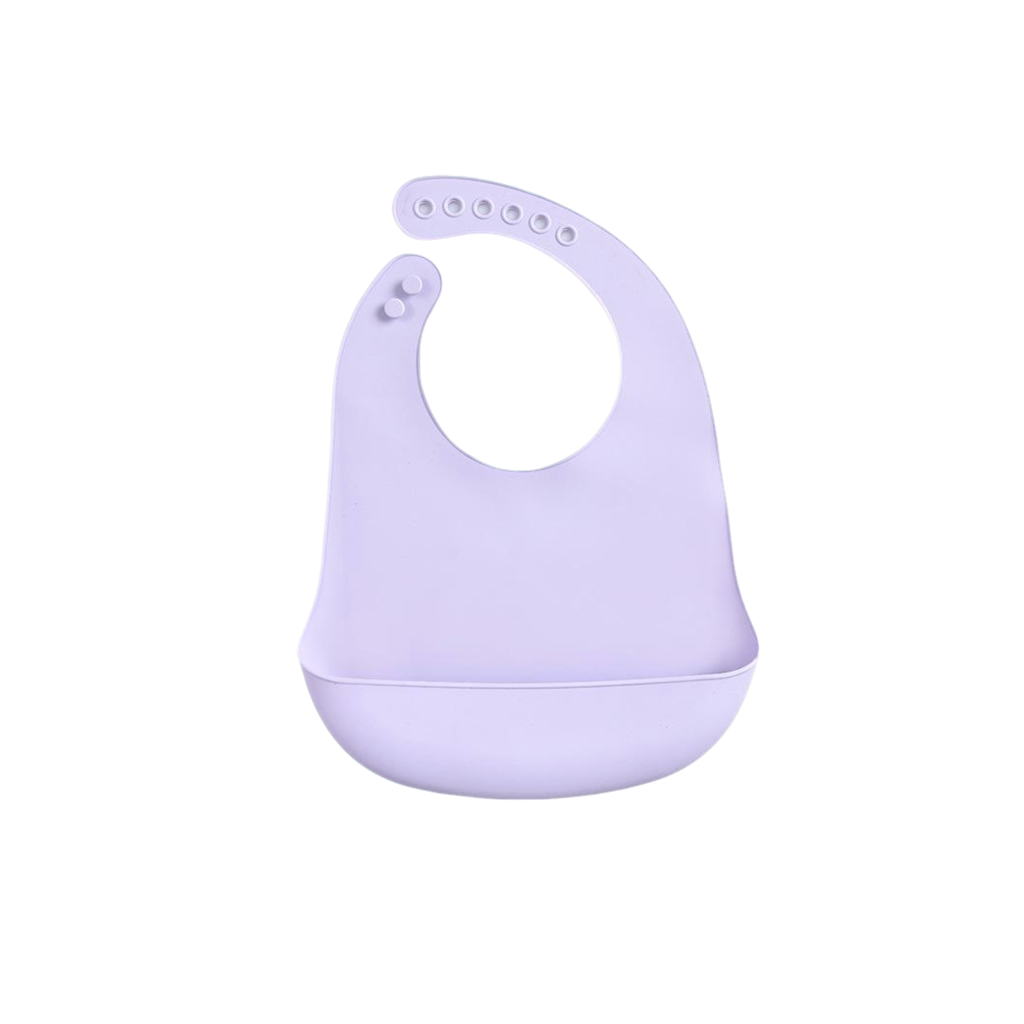 Silicone Baby Bib With Deep Catch Pocket 11.8 X 9" 15