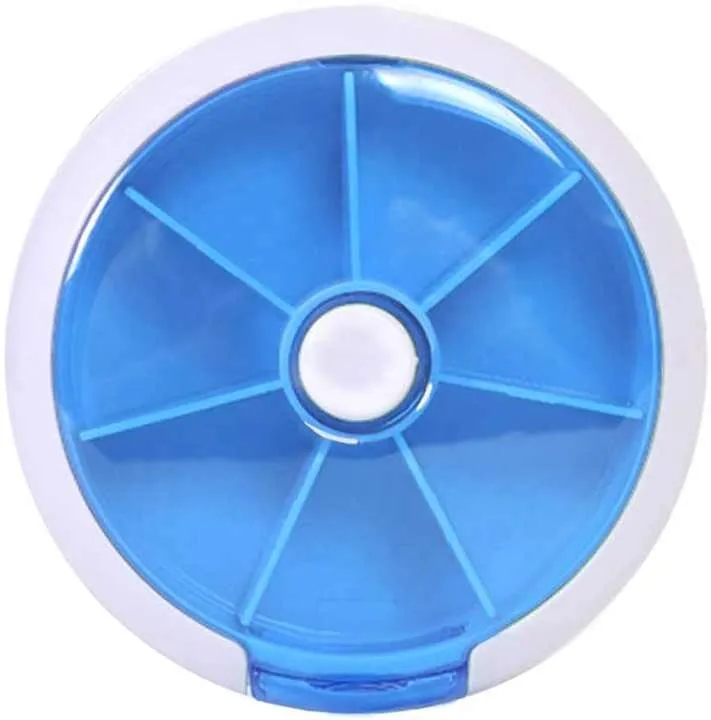 Round Plastic Pill Box 6