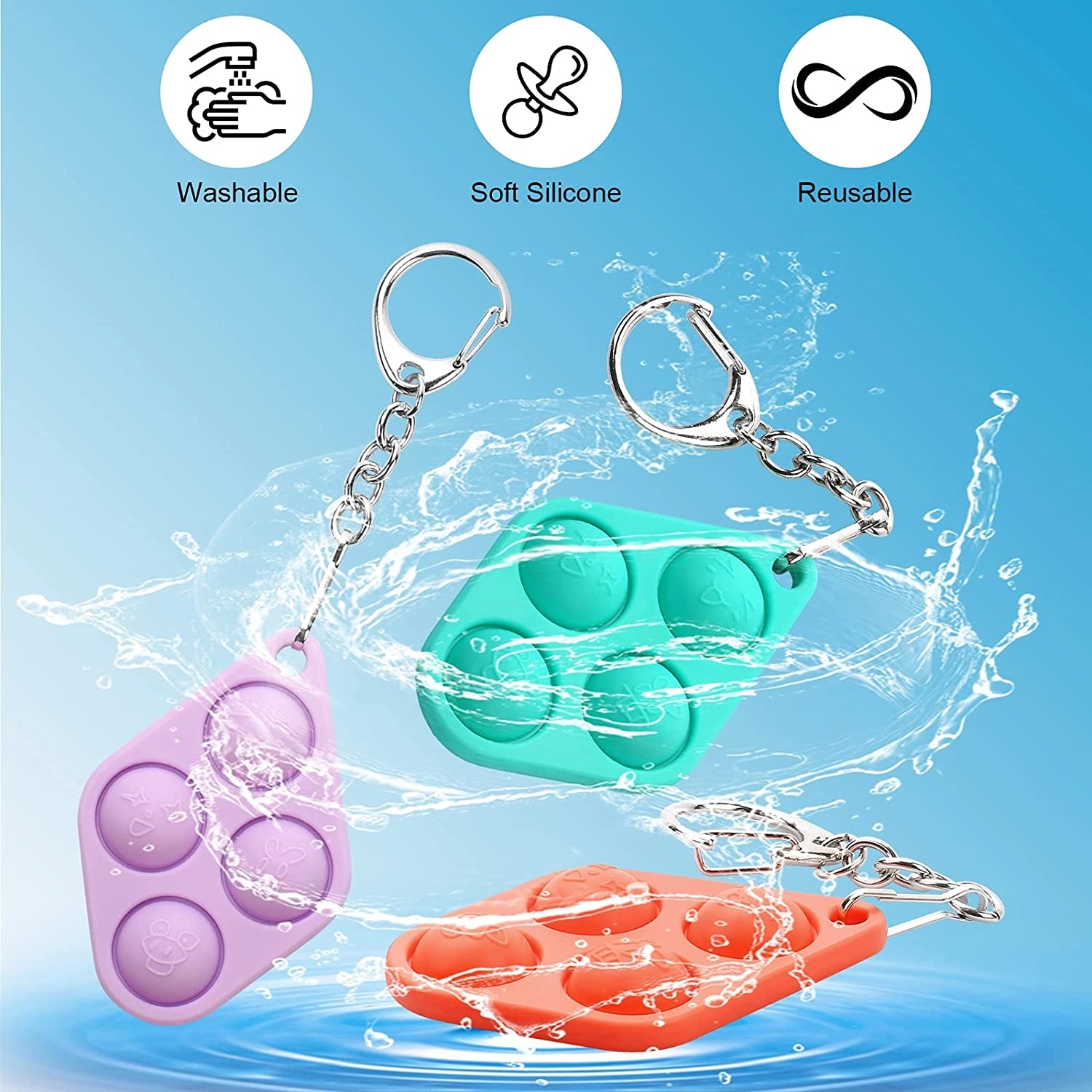 Fidget Toy Mini Keychain 2