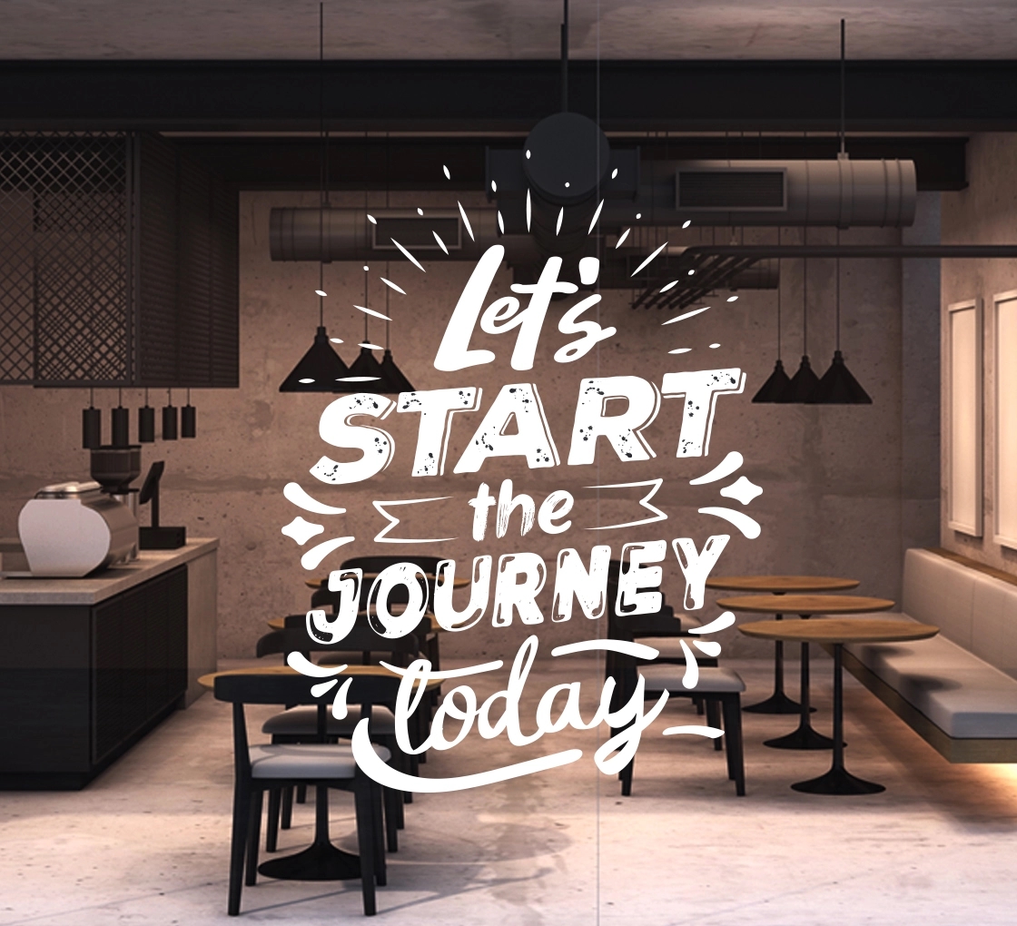 Frosted Lettering  (12" x 12") 1