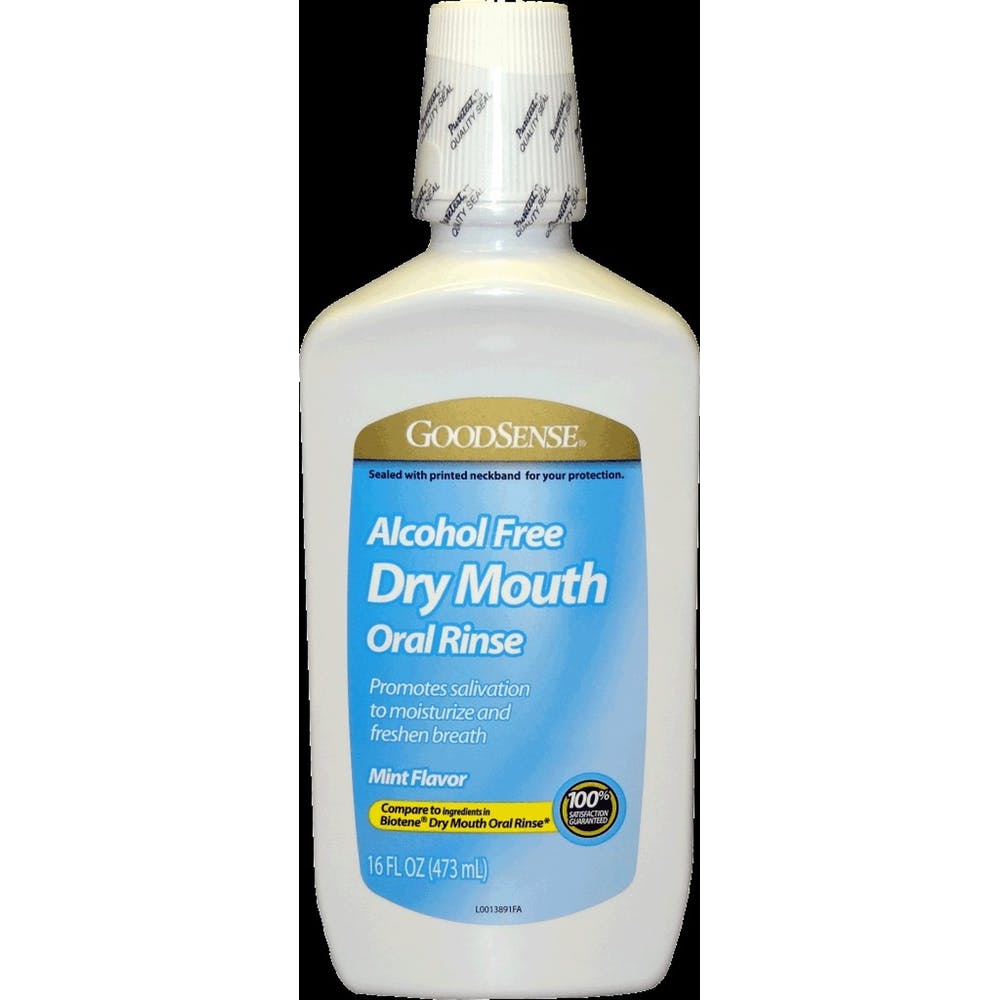 Dry Mouth Oral Rinse Mint - Alcohol Free 16 oz. 1