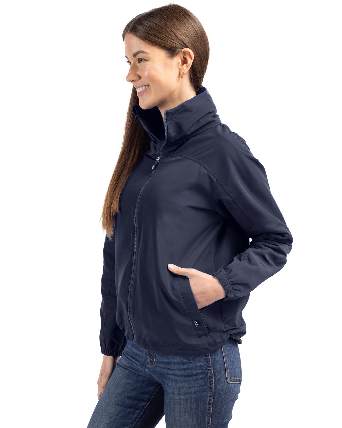 Cutter & Buck Charter Recycled Packable Womens Full Zip Jacket? 92