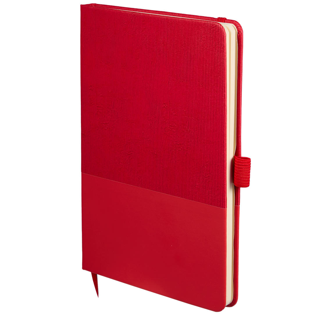 5.5" x 8.5" FSC® Recycled Ribbed Bound Journal 30