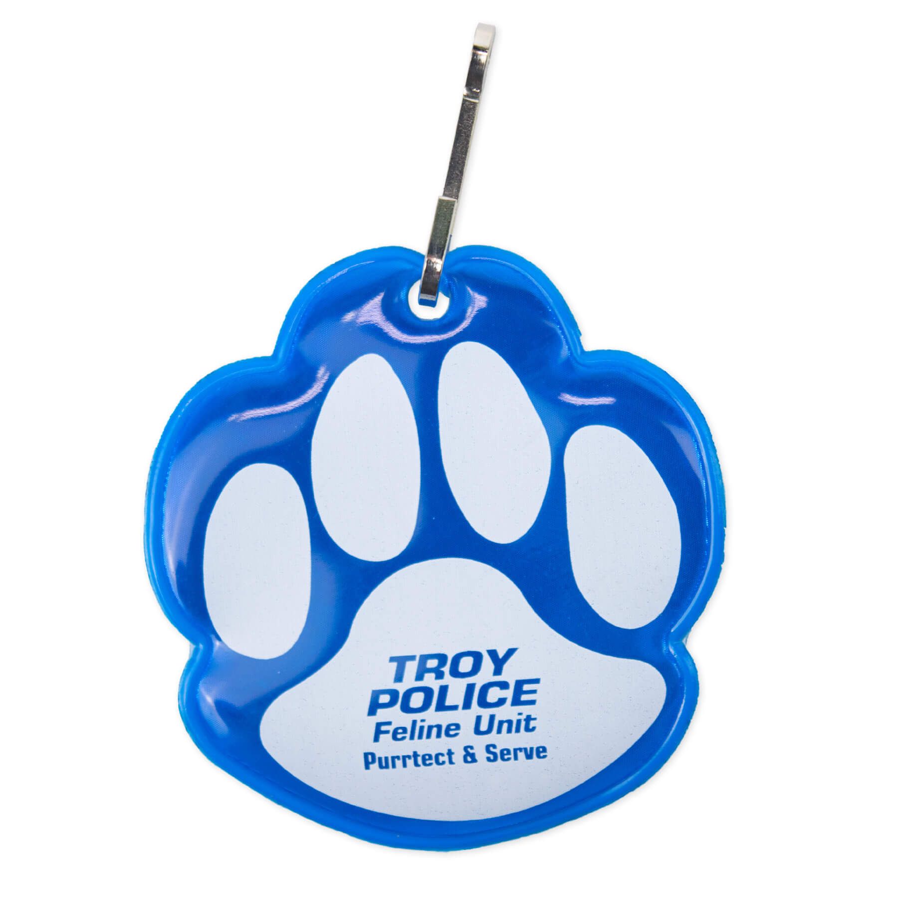 Paw Print Reflective Zipper Pull 21