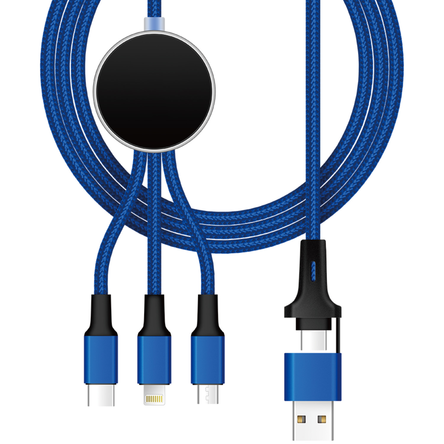 10W LED Light-Up 6-IN-1 Charging Cable 5