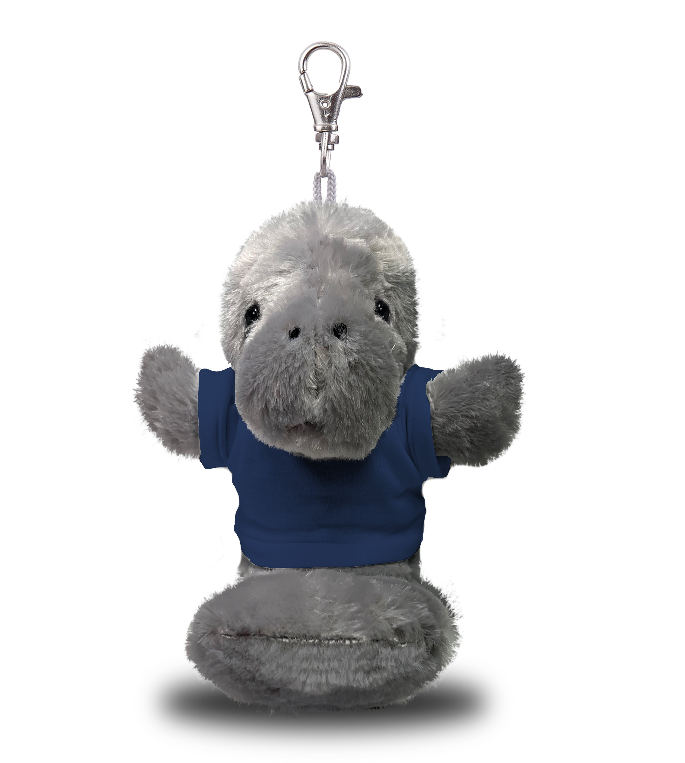 Plush Manatee Keychain with T-Shirt 5
