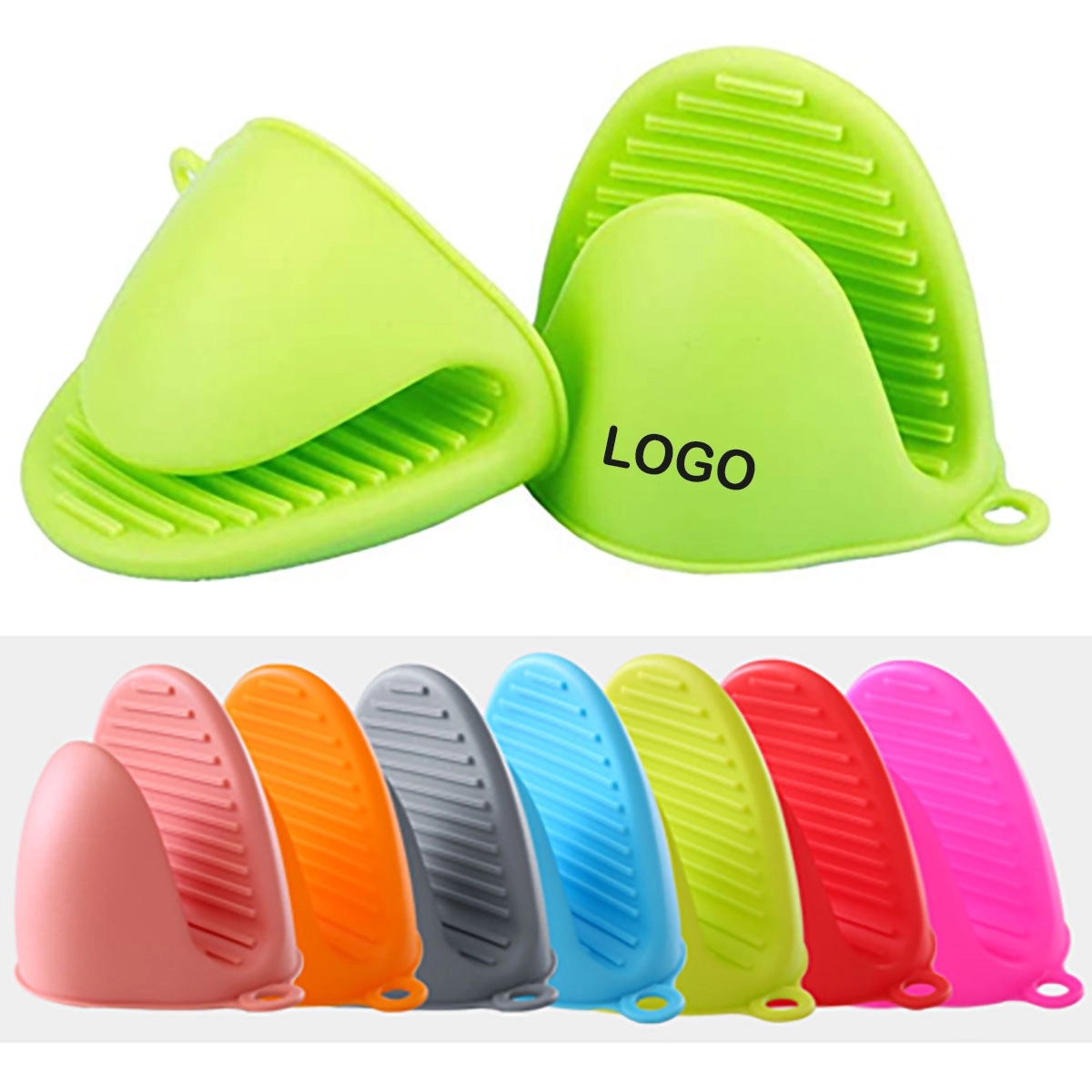 Silicone Heat Resistant Cooking Pinch Mitts 1