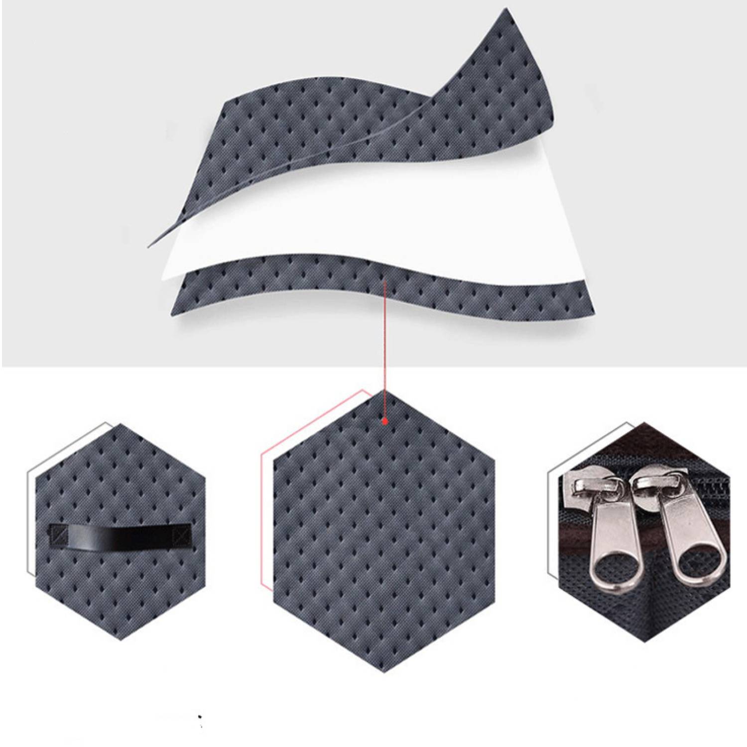Thickened Non-Woven Fabric Blanket Clothing Storage Bag 5