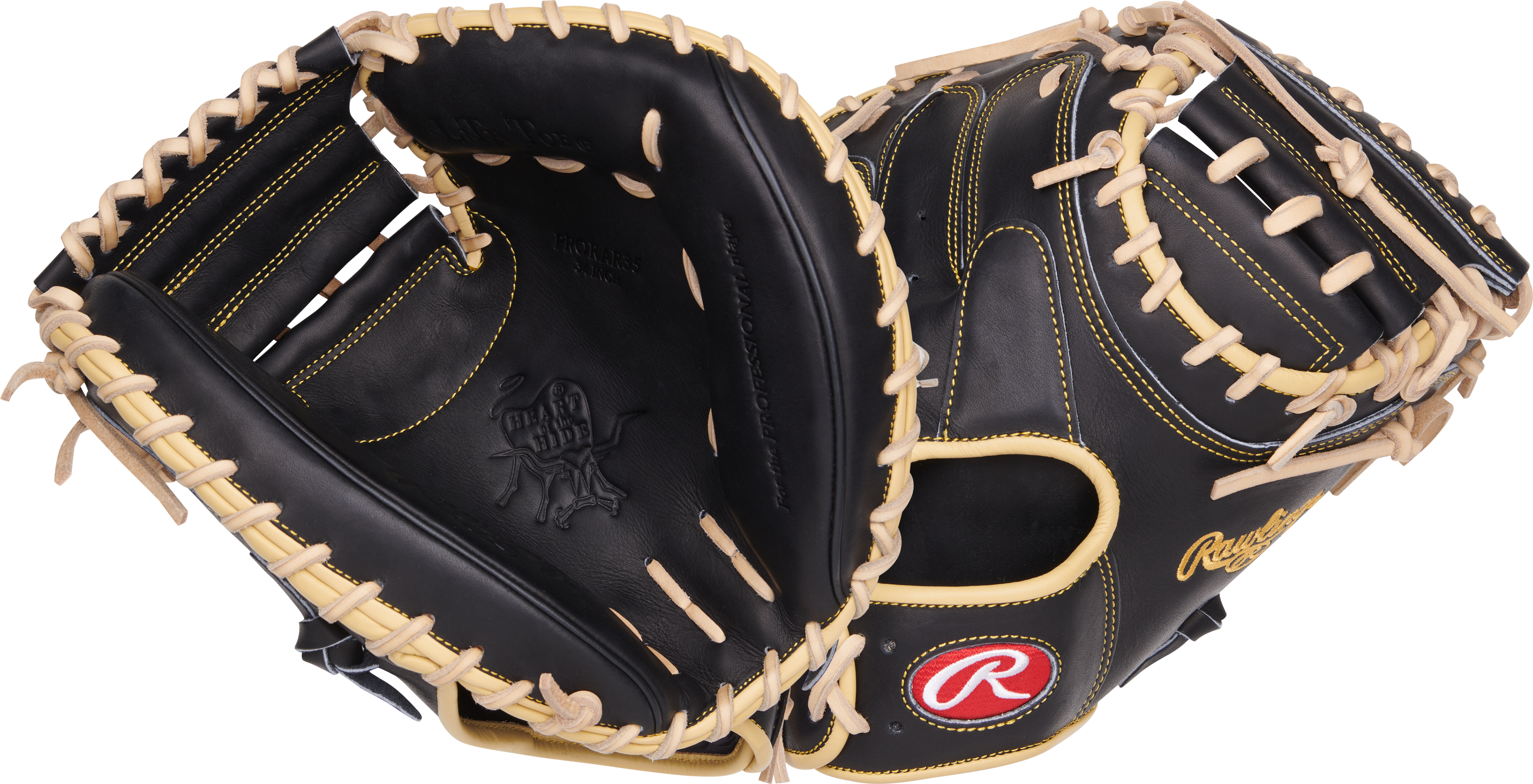 Rawlings Heart of the Hide 34 in Baseball Glove, Catcher 2