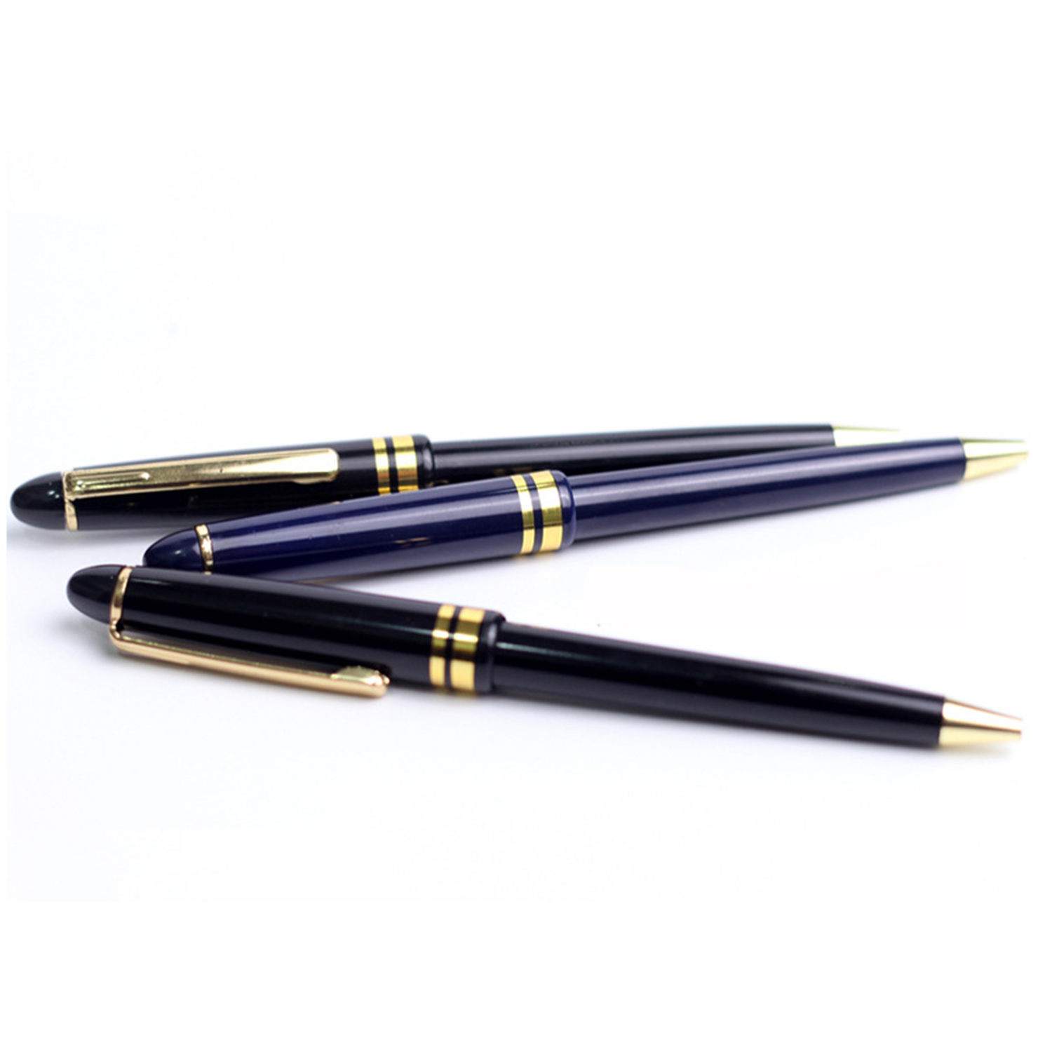 Light Polished Resin Refillable Ballpoint Pen 6