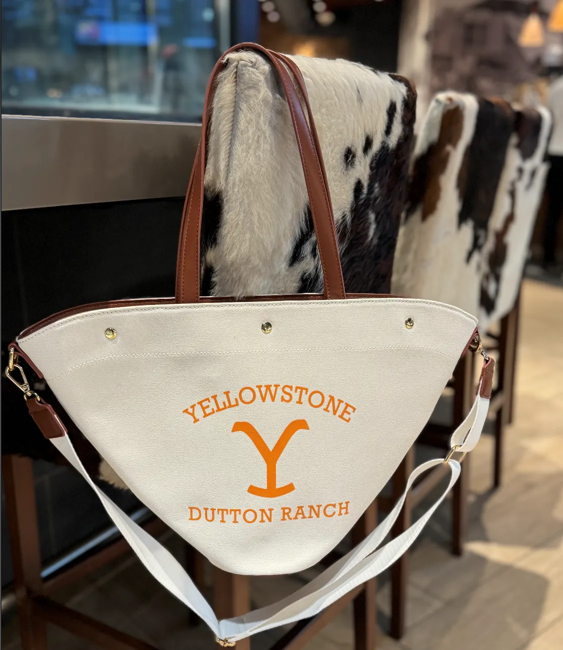 Lux Wing Tote, custom tote bag with logo imprint 3