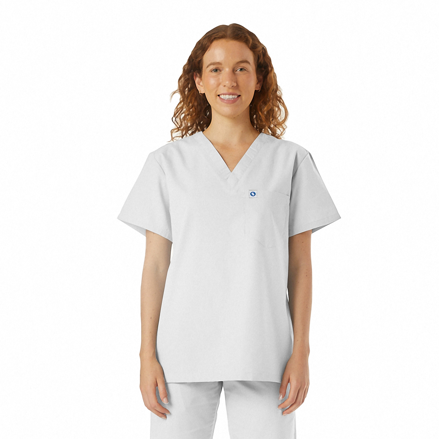 UltraSoft Unisex V-Neck 1-Pocket Scrub Top 19