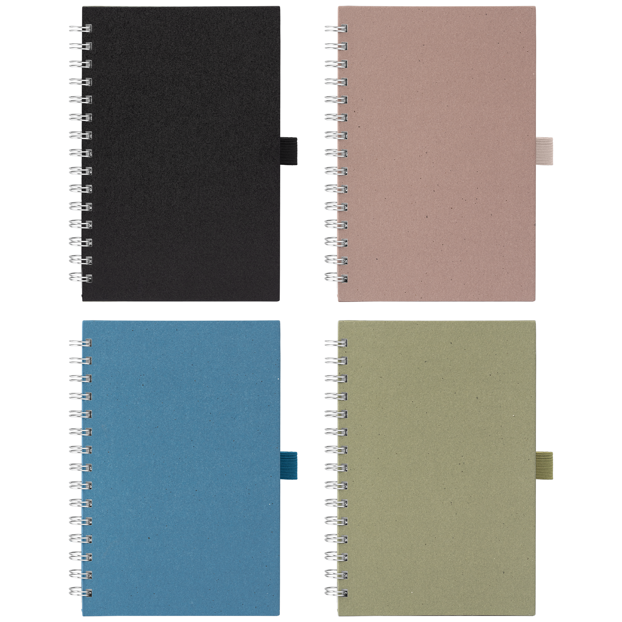 Terra Recycled Milk Carton Hard Cover Spiral Notebook - A5 1