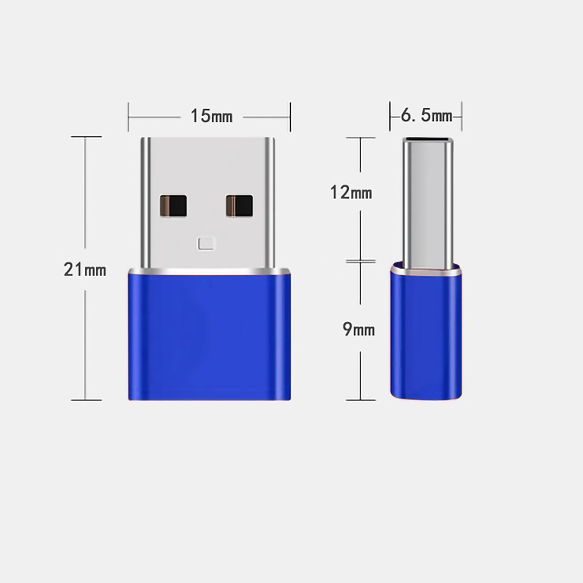 Type-C Female to USB Male Adapter 4