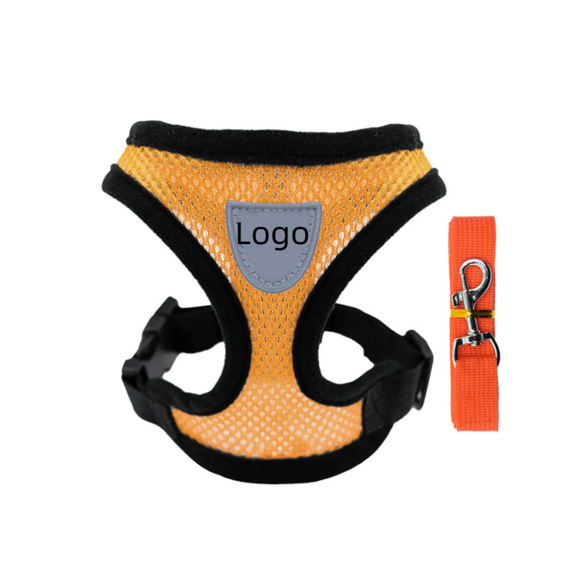 Breathable Mesh Pet Harness Set 6