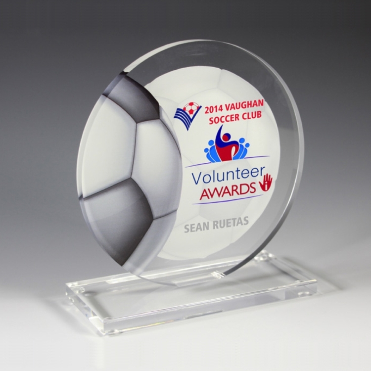 Soccer Achievement Award- 4 Color Process Imprint - (5¾" x 6¼")