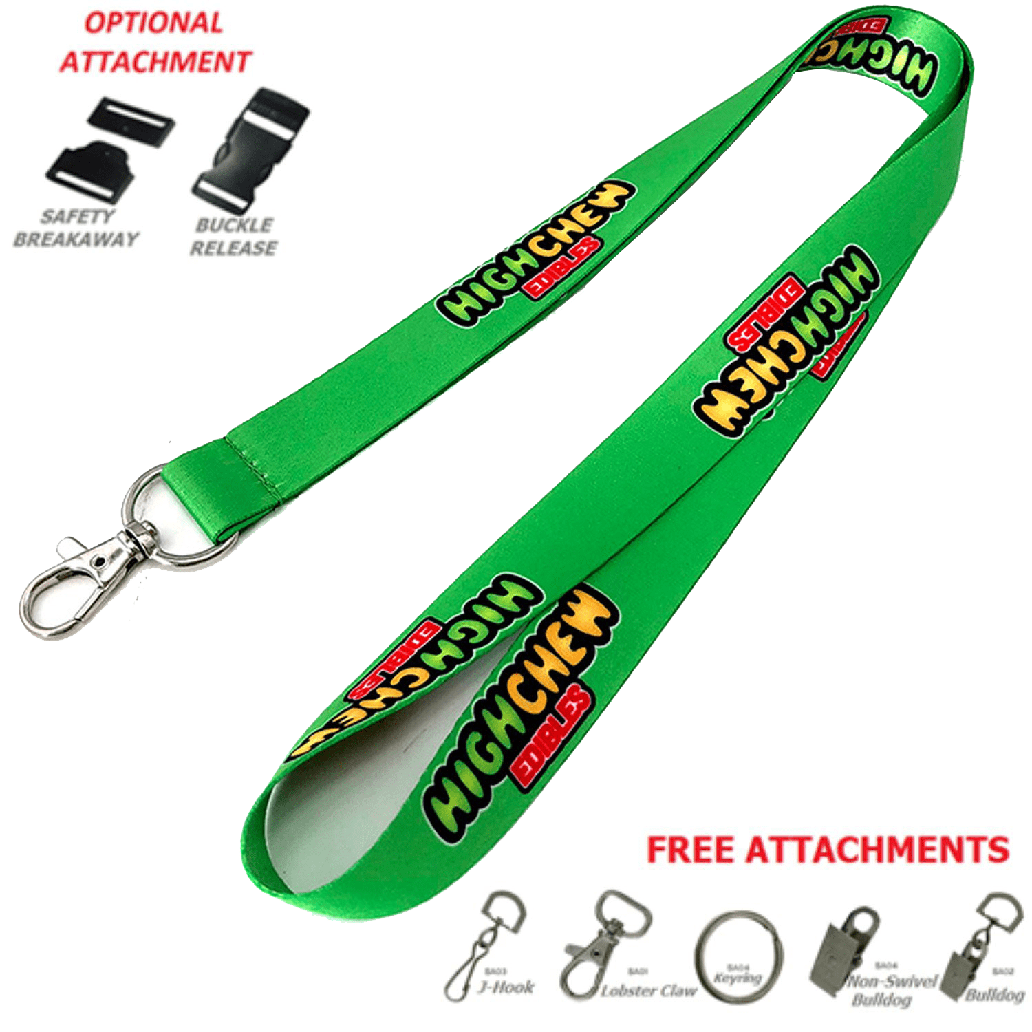 5/8" Dye-Sublimation Lanyards 3