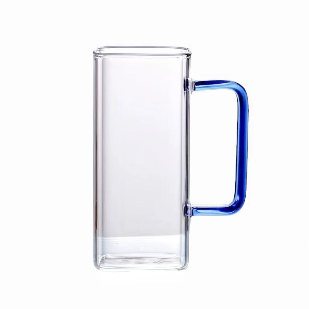 13.5 oz Glass Coffee Milk Tea Cups 4