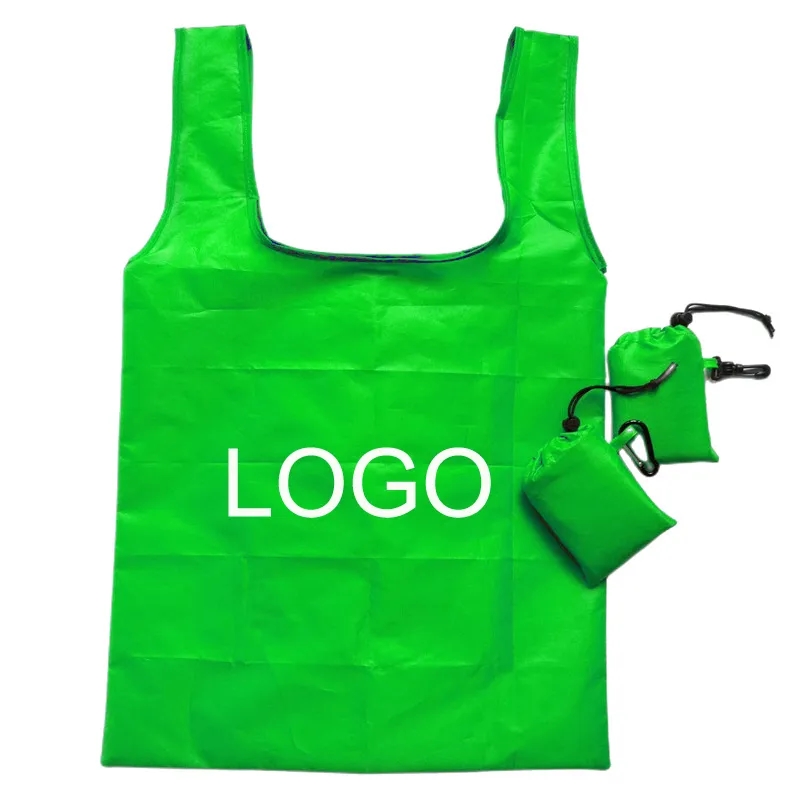 FOLDABLE SHOPPING BAG WITH CARABINER 2