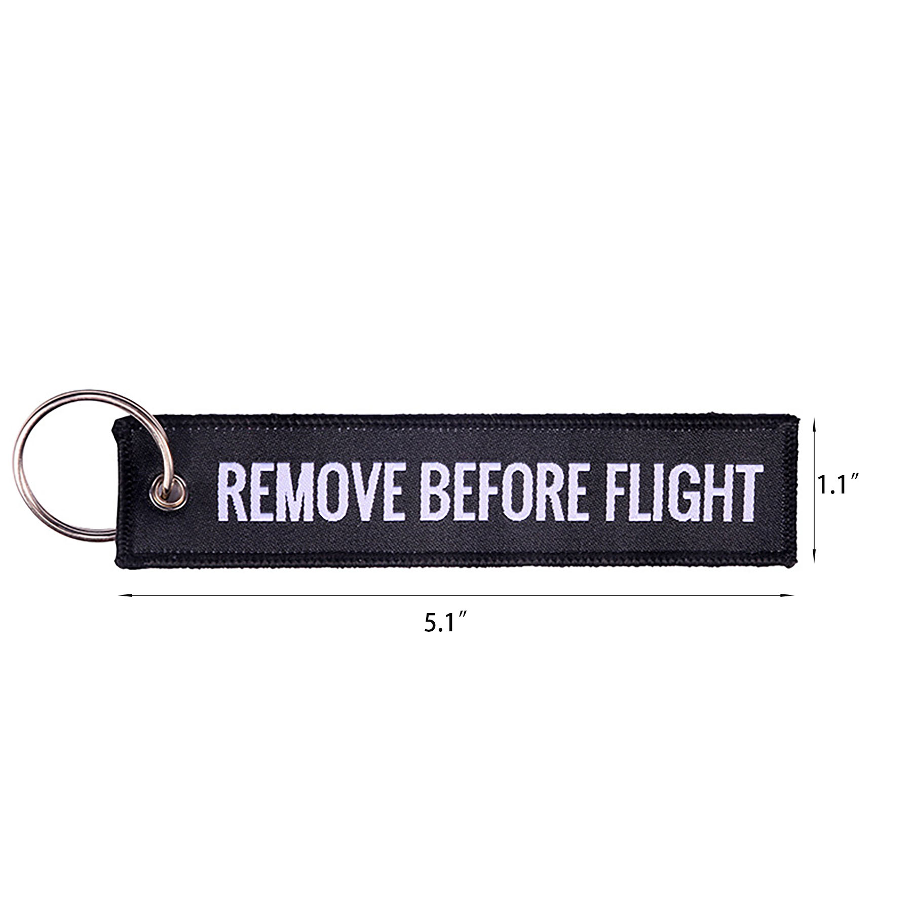 Remove Before Flight Embroidery Key Tag 5