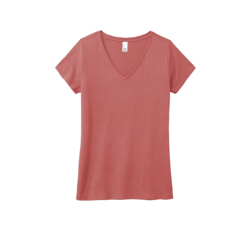 District Women's Perfect Tri V-Neck Tee. 43