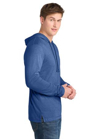 Sport-Tek PosiCharge Tri-Blend Wicking Long Sleeve Hoodie ST406, custom hoodie or sweatshirt with logo imprint 15