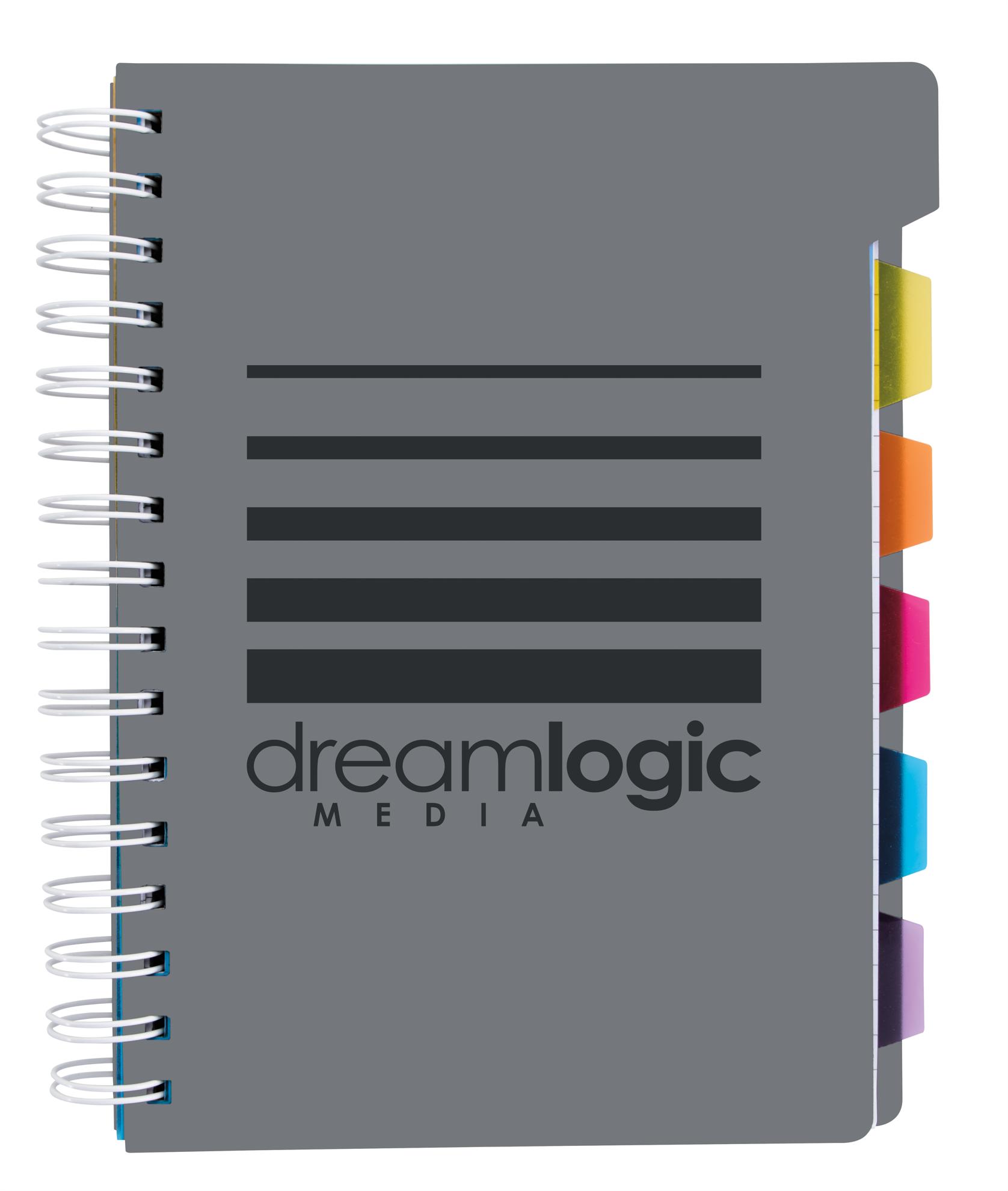 Good Value™ Spiral Notebook with Tabs 37