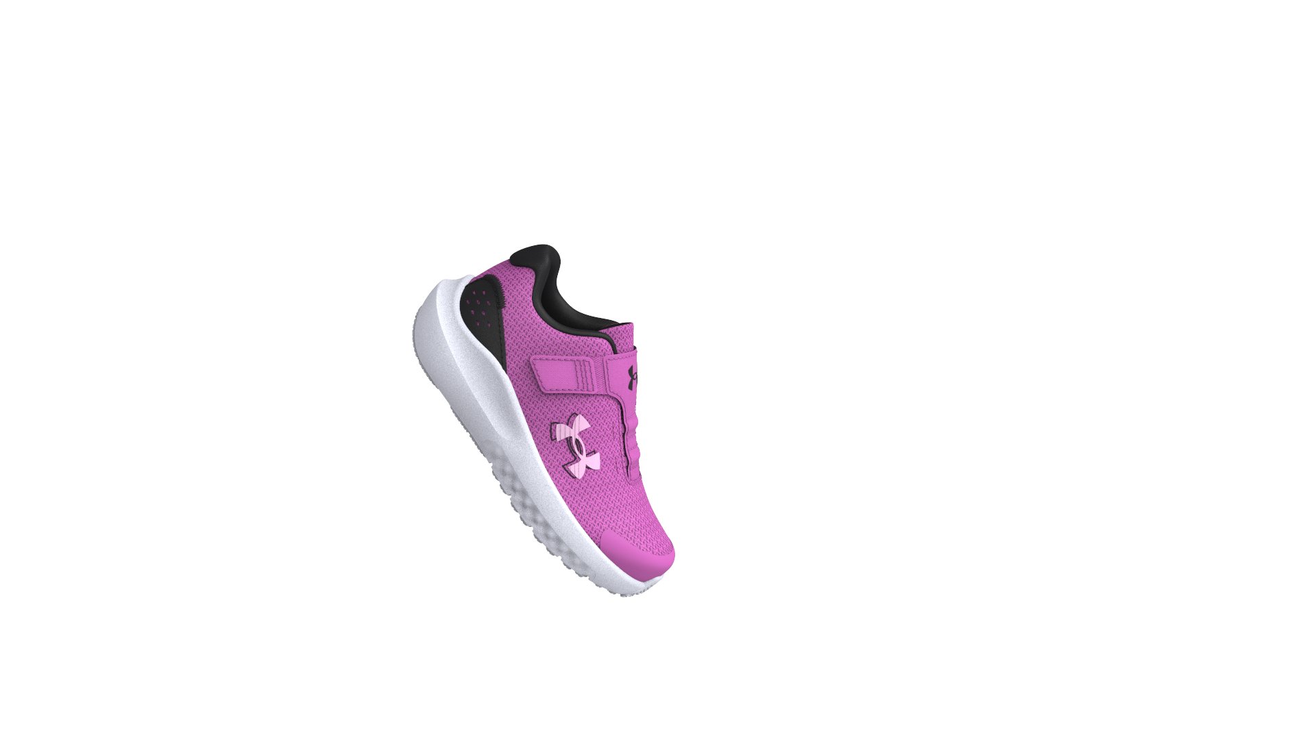 UA Surge 4 Girls' Infant Running Shoes 8