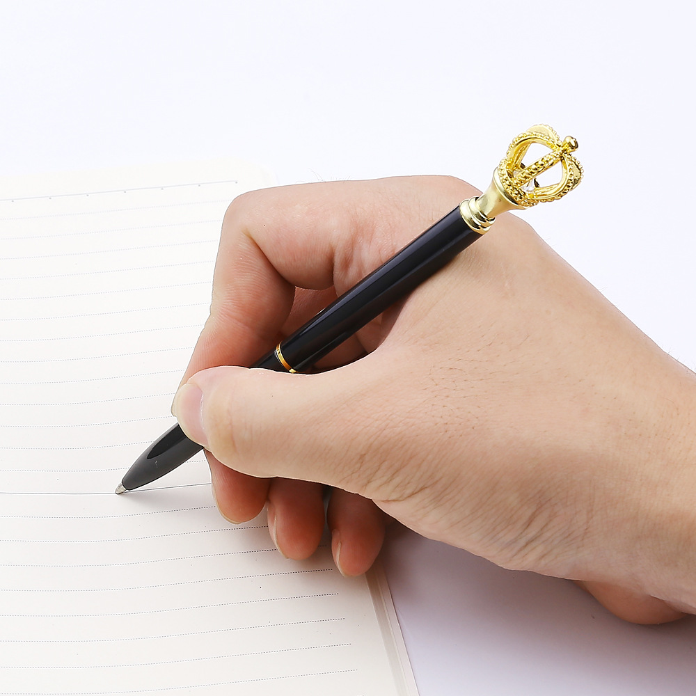 Metal Ballpoint Pen with Crown 7