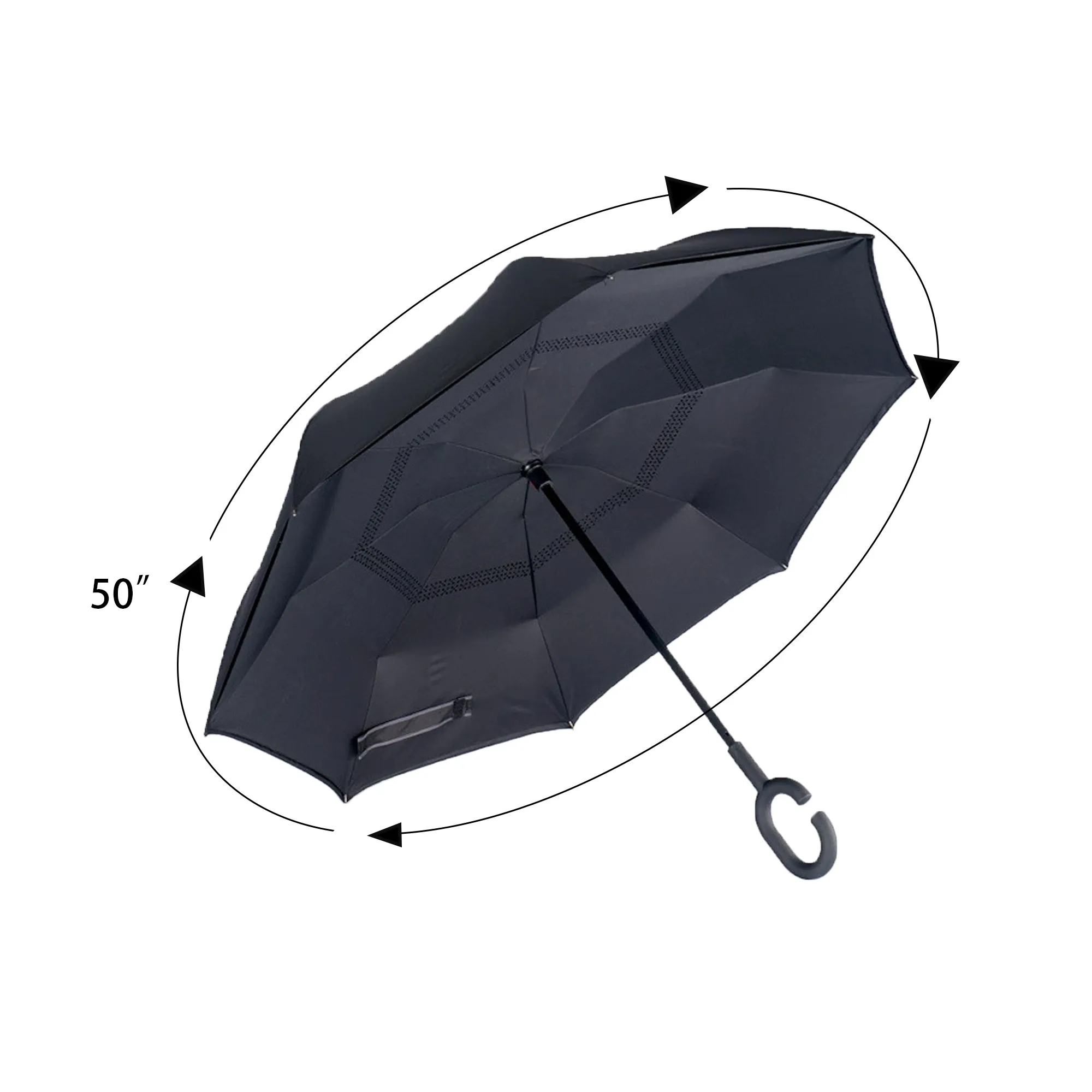 Stylish Reverse Folding Umbrella Design 3
