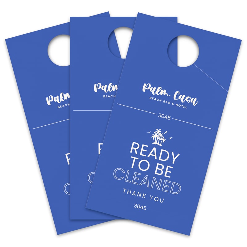 4.25 X 8 Inch Full Color Door Hanger 15