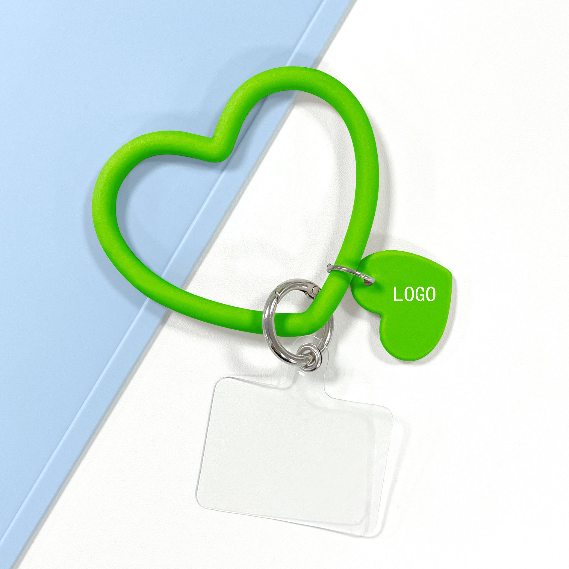 Silicone Heart Loop Phone Lanyard 4