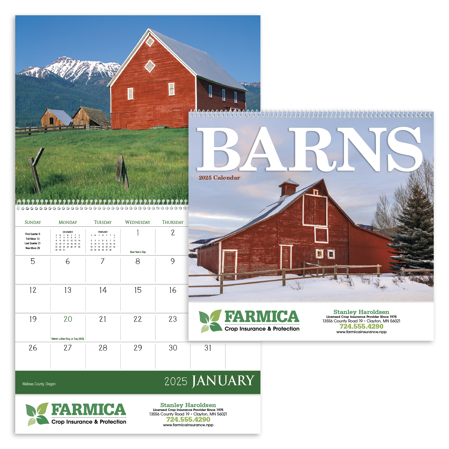 Triumph® Calendars Barns Calendar 7