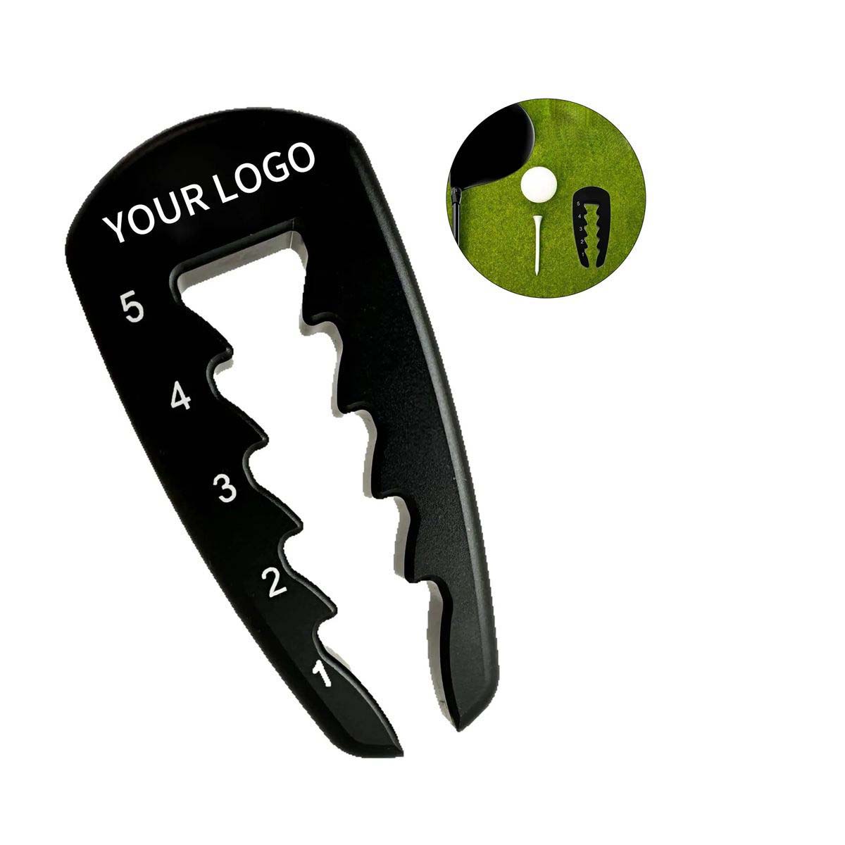 Lightweight Golf Tee Tool for Games and Events 2