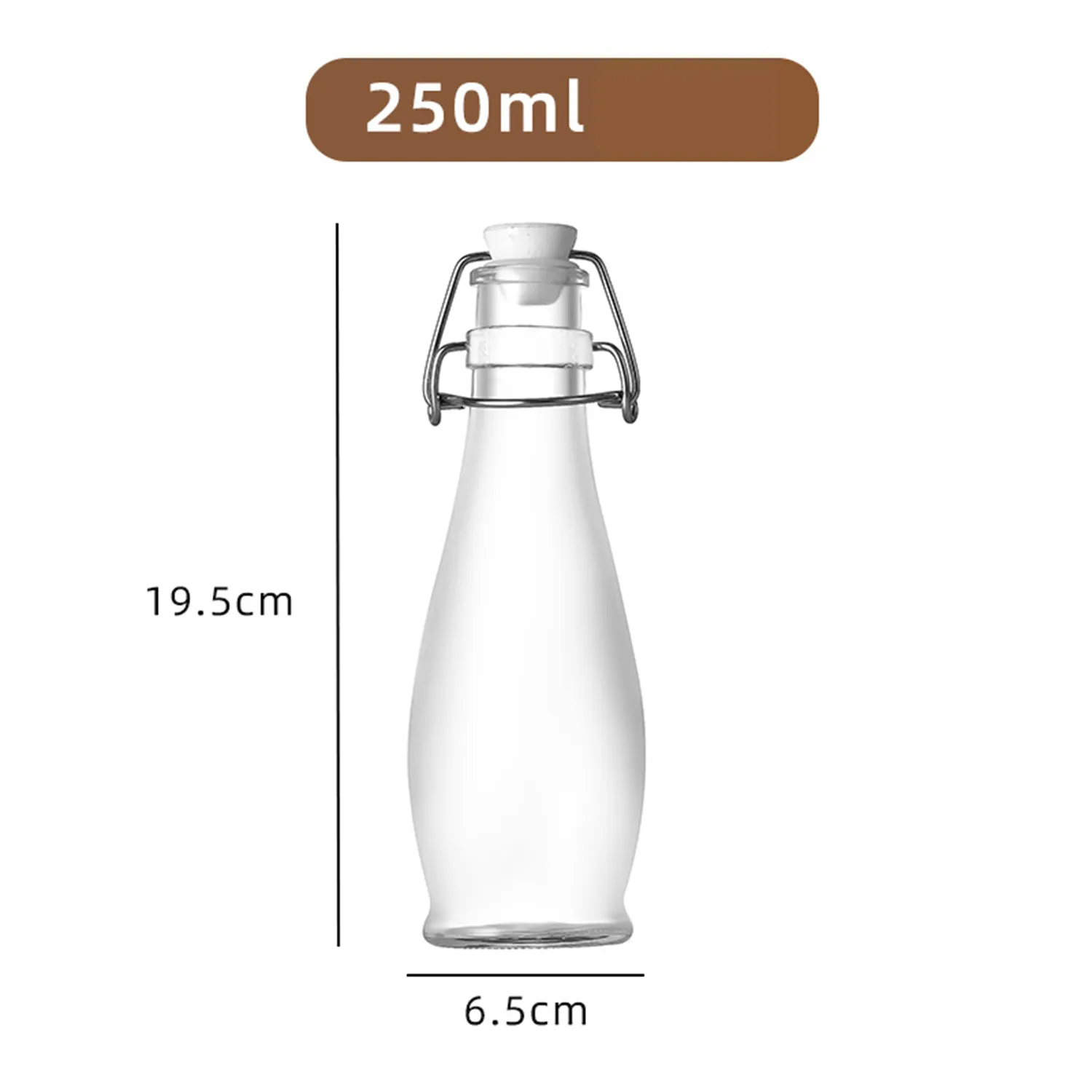 Buckle Glass Beverage Bottle 10
